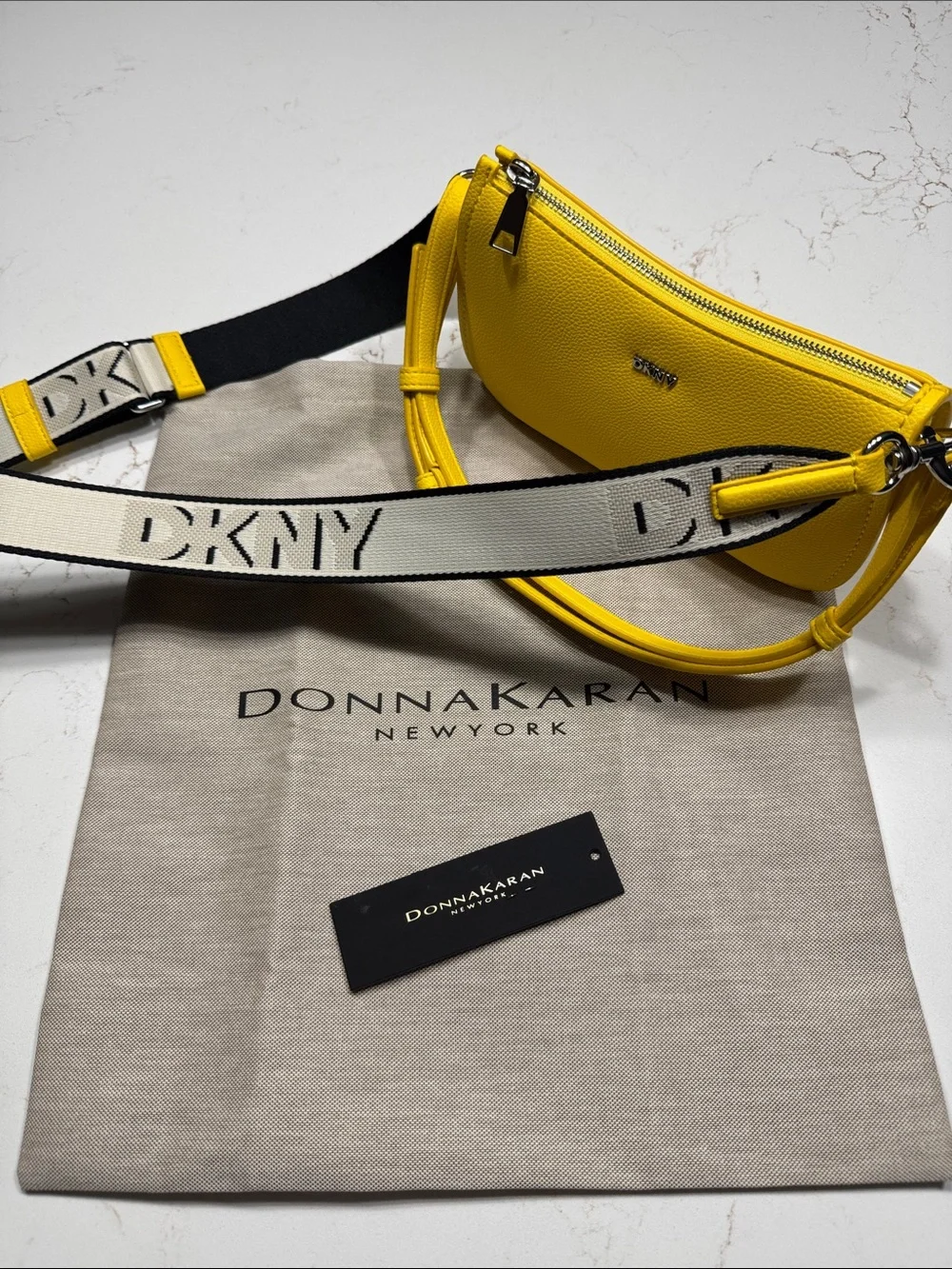 DKNY Nessa Zipper Small Slim Shoulder Bag